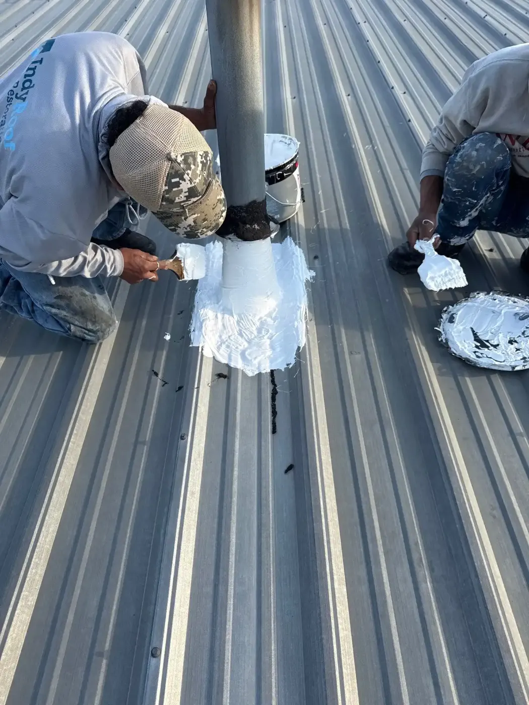 Commercial roofing by Michigan City Commercial Roofing near Lafayette, IN