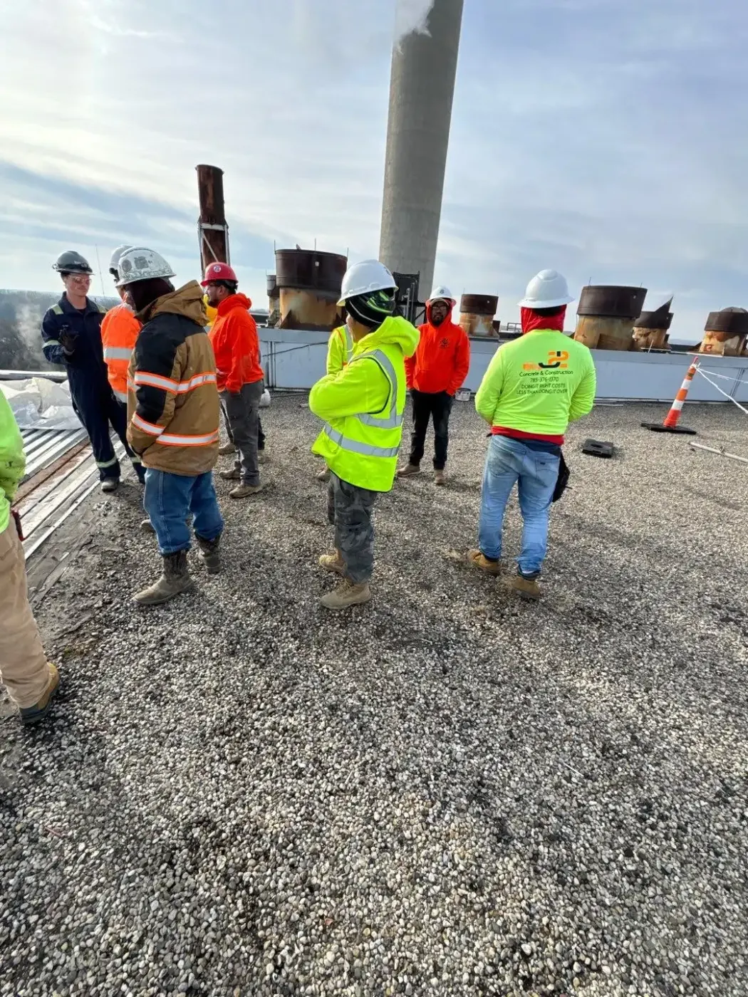 Flashing and seam work in Michigan City